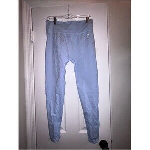 Gymshark Vital Seamless Leggings 2.0 NWT XL Light Blue Yoga Gym Athleisure